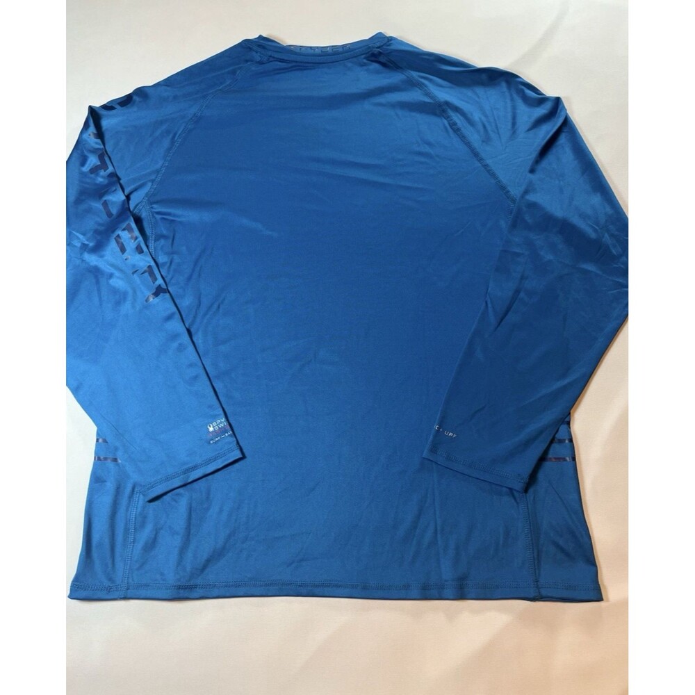 Spyder Men’s Surf Sand Sun Long Sleeve Rash Guard Tee UPF Protection Swim Shirt - Picture 3 of 5